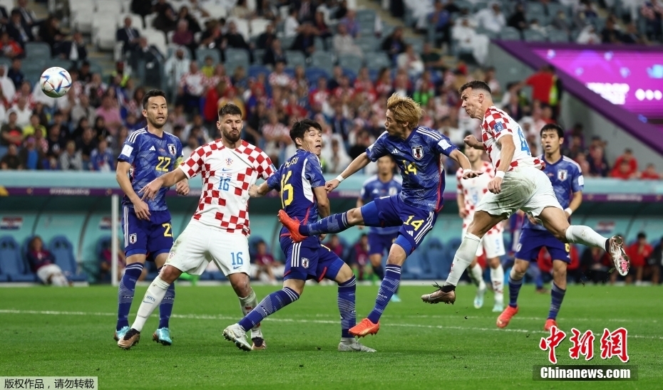 克罗地亚通过点球以4-2击败日本 晋级世界杯八强