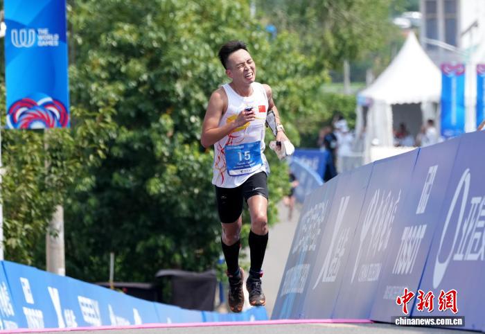 成都世运会首金出炉：瑞士选手里卡多·兰坎夺得