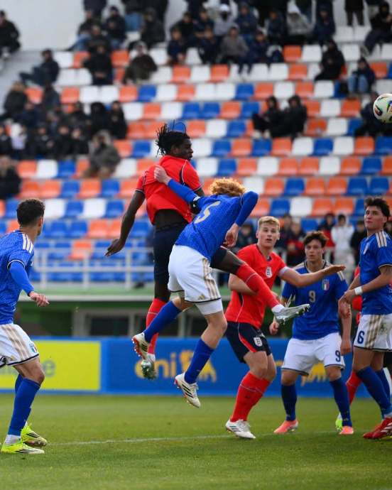 海文国际首秀破门 英格兰U20战平意大利U20