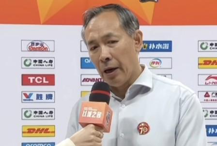 北京首钢主场力克广东宏远 许利民：心态准备与